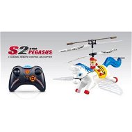 Detailed information about the product Syma S2 Rc Helicopter 3 Channels Gyro Fantastic Flying Pegasus - Blue