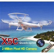 Detailed information about the product Syma X5C 2.4GHz 4 Channel Quadcopter 6 Axis Gyro 360 Degree 3D Somersault Mini Aircraft HD Camera Equipment Aircraft with LED Light