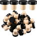 T Shaped Stopper Cork Wine Bottle Stoppers Reusable Wine Sealing Plug for Beer Bottles DIY Craft (Black,24 Pieces). Available at Crazy Sales for $9.99