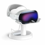 Detailed information about the product Table Stand for Meta Quest 3s/Meta Quest 3/Apple Vision Pro, Universal VR Headset Stand Storage Holder Organizer, Anti-Slip