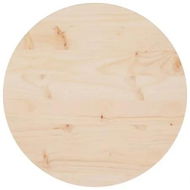 Detailed information about the product Table Top Ã˜50x2.5 cm Solid Wood Pine