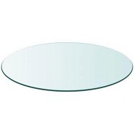 Detailed information about the product Table Top Tempered Glass Round 300 mm