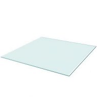 Detailed information about the product Table Top Tempered Glass Square 700x700 mm