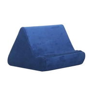 Detailed information about the product Tablet Stand Pillow with Pocket, Lazy Holder Stand for Bed Sofa,Compatible with iPads Tablets Smartphones Books Magazines (Blue)