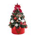 Tabletop Christmas Tree 45cm Mini Artificial Christmas Tree with LED String Lights, Star Treetop, Ornaments Balls, Pine Cones and DIY Decorations for Holiday decor, Tabletop Small Xmas Tree White. Available at Crazy Sales for $29.95