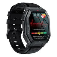 Detailed information about the product Tactical Smart Watch for Men with Dia Call Function for Android and iPhone (Black)