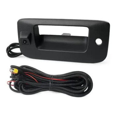 Tailgate Handle Backup Camera Compatible with 2007-2014 Chevy Silverado GMC Sierra 1500 2500 3500 HD with Waterproof Rear View Camera with Keyhole