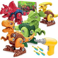 Detailed information about the product Take Apart Dino Toys, STEM Dragon Toy Set with Electric Drill, Educational Learning and Fun Construction for Kids Ages 3+