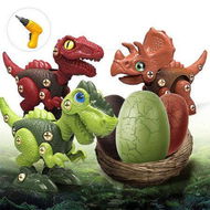 Detailed information about the product Take Apart Dinosaur Toys With Dinosaur Eggs DIY STEM Building Toys Set For Kids 3-7 Three Dinosaurs