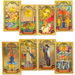 Tarot Cards 78 Luxury Gold Foil Tarot Deck With Guide Book Tarot PVC Durable Waterproof Wrinkle Resistant Tarot Cards For Beginners And Professional Player Tarot Deck With Box Tarot Gold Plated. Available at Crazy Sales for $19.99