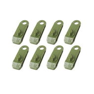 Detailed information about the product Tarpaulin Clip Tent Canopy Clip Buckle Outdoor Wind Rope Clamps Reusable Awning Mountaineering Camping Accessories Green 8 Pack