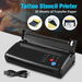 Tattoo Stencil Printer Maker Thermal Transfer Drawing Copier Tattooing Body Art Machine Portable DIY Project Supplies with 30 A4 Paper for Artist Shop. Available at Crazy Sales for $109.95