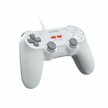 Tegenaria Lite Wired Game Controller For Switch, Android, iOS, PC, Steam With Retro 90s Design, Hall Effect Sticks, 1000Hz Polling Rate, White