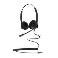 Detailed information about the product Telephone Headset with RJ09 Adapter Compatible with Polycom, Avaya, Yealink, Grandstream, Snom, Cisco IP Phones Call Center Headphone with Noise Cancelling Microphone