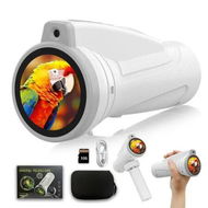 Detailed information about the product Telescope for Kids, Digital Monoculars with Self Timer, STEM Learning Adventure Toy for Ages 3 to 10, Boys Girls Camping Bird Watching, White