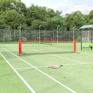 Detailed information about the product Tennis Net Black And Red 400x100x87 Cm Polyester