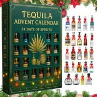 Detailed information about the product Tequila Christmas Advent Calendar Countdown with 24 Surprise,2D Acrylic Christmas Tree Pendant 24 Days Of Christmas Gift Box For Christmas Decorations