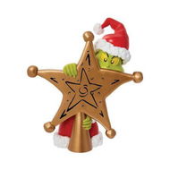 Detailed information about the product The Grinch Hiding Behind Star Sculpted Christmas Tree Hanging Ornaments, 3.5 Inch, Multicolor