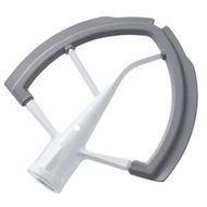 Detailed information about the product Thorough Mixing Flex Edge Beater with Silicone Edges for KitchenAid Mixers(White)