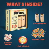 Detailed information about the product Throw Throw Burrito By Exploding Kittens - A Dodgeball Card Game For Adults Teens And Kids 2-6 Players