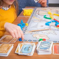 Detailed information about the product Ticket to Ride Europe Classic Train Adventure Game for For 2 to 5 players, 30-60 minutes Playtime, Perfect for Families