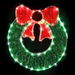 Tinsel LED Ropelight Wreath -Tqinkling, 50cm. Available at Crazy Sales for $54.95