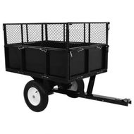 Detailed information about the product Tipping Trailer For Lawn Tractor 300 Kg Load