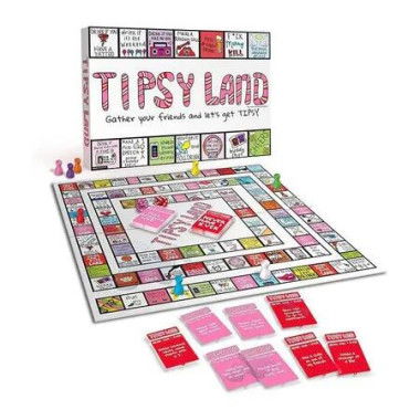 Tipsy Land Bachelorette Edition Your New Favorite Party Board GameCalling Out Friends, Silly Dares & Confessions Party game