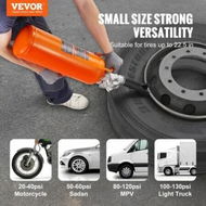 Detailed information about the product Tire Bead Seater 2.1 Gal/8 L Air Tire Bead Blaster 120 PSI Handheld Bead Bazooka Upgraded Portable Tire Inflator Tool 85-116 PSI Operating Pressure