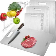 Detailed information about the product Titanium Cutting Board 2025 New Upgrade 100% Pure Titanium Cutting Boards for Kitchen - Double-Sided Food-Grade Chopping Board Non-Stick Durable