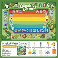 Detailed information about the product Toddler Drawing Water Mat 39.73x27.56 Inch Coloring Play Mat Learning Educational Toys Gift For Children.