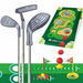 Toddler Golf Clubs Length Adjustable,Kids Golf Toy Set with Golf Cornhole,Sports Indoor & Outdoor Backyard Golf Game Playset Gifts,Age3+. Available at Crazy Sales for $29.99