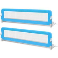 Detailed information about the product Toddler Safety Bed Rail 2 pcs Blue 150x42 cm