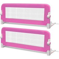 Detailed information about the product Toddler Safety Bed Rail 2 pcs Pink 102x42 cm