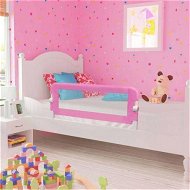 Detailed information about the product Toddler Safety Bed Rail Pink 120x42 cm Polyester