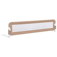 Detailed information about the product Toddler Safety Bed Rail Taupe 180x42 cm Polyester