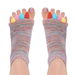 Toe Separator Socks for Men Women Comfy Foot Alignment Sock Massage Cotton Bunion Socks Yoga Sports GYM, Pink. Available at Crazy Sales for $8.95