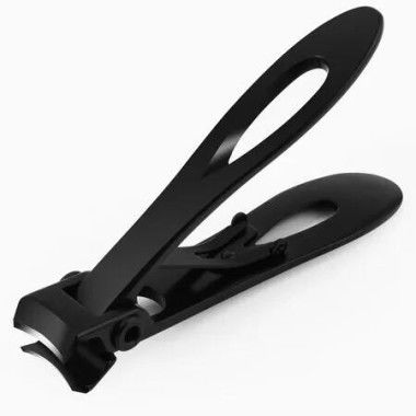 Toenail Clippers for Seniors Thick Toenails, Heavy Duty Nail Clippers 15mm Wide Jaw Opening, Black Colour