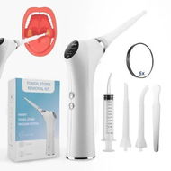 Detailed information about the product Tonsil Stone Remover Kit,Electronic Tonsil Stone Vacuum 3-Mode Adjustable Stone Removal Suction Device,Mouth Cleaning Oral Care with LED Light
