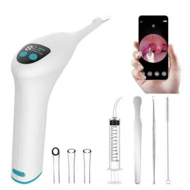 Tonsil Stone Remover WiFi App Visual Electronic Vacuum 5 Modes Suction Tool Oral Care Throat Cleaner Fresh Breath