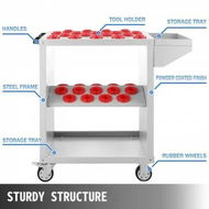 Detailed information about the product Tool Cart 40 Taper Tool Holder CNC Tool Cart 36 Capacity CAT40 BT40 Service Carts with Wheels Heavy Duty (BT40 36 Capacity)