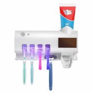 Detailed information about the product Toothbrush Sanitizer UV Toothbrush Holder For Electric/Regular Toothbrush. Bathroom Toothbrush Sanitizer With Wall Mount Sticker.