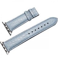 Detailed information about the product Top Grade Alligator Skin Apple Watch IWatch Band 38mm 40mm 42mm 44mm Compatible