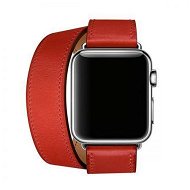 Detailed information about the product Top Grade Thick Genuine Leather Apple Watch IWatch Band 38mm 40mm 42mm 44mm Compatible