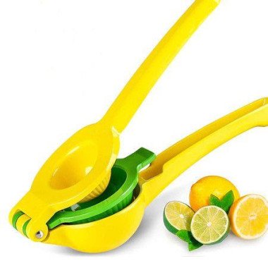 Top Rated Premium Quality Metal Lemon Lime Squeezer - Manual Citrus Press Juicer