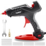 Detailed information about the product Topex 100W Hot Glue Gun Fast Preheating w/ 10 PCs Premium Glue Sticks