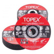 Detailed information about the product TOPEX 25pcs 125x 6.0 x 22.23mm Grinding Discs Wheels Steel Inox Angle Grinder