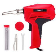 Detailed information about the product TOPEX Heavy Duty Universal Soldering Gun Iron Kit With 6 Second Heat Up And Light.