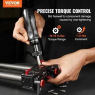 Detailed information about the product Torque Screwdriver, 1/4' Drive Screwdriver Torque Wrench, Electrician Torque Screwdriver with Scale, 10-70 in/lbs Torque Range, 1 in-lbs Torque Increment Torque Screwdriver with Bits & Case