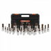 Torx Bit Socket Set 34-Piece Solid Star and Tamper Proof T6-T70 S2 Alloy Steel. Available at Crazy Sales for $49.95